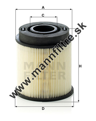 Filter močoviny MANN FILTER U 620/4 x KIT