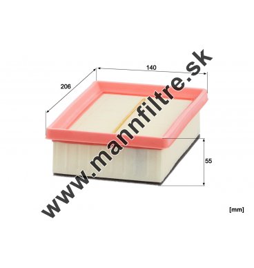Vzduchový filter MANN FILTER C 21 110