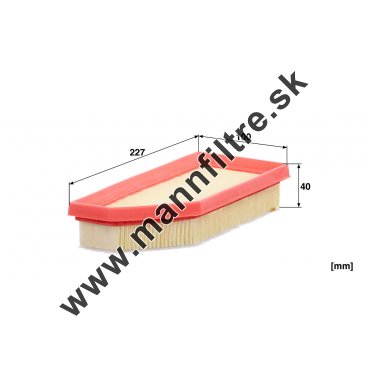 Vzduchový filter MANN FILTER C 23 091