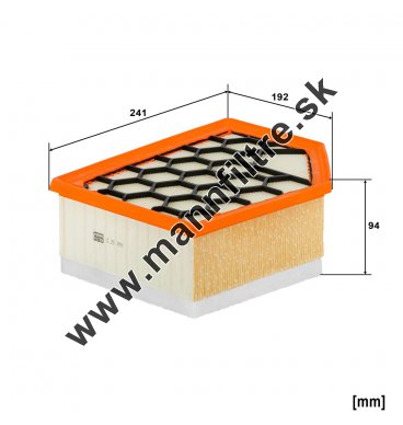 Vzduchový filter MANN FILTER C 25 091