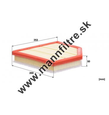 Vzduchový filter MANN FILTER C 27 128
