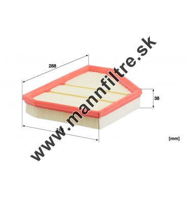 Vzduchový filter MANN FILTER C 28 092