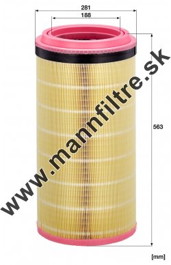 Vzduchový filter MANN FILTER C 28 1300/4