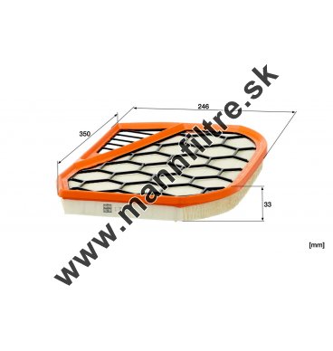 Vzduchový filter MANN FILTER C 35 021