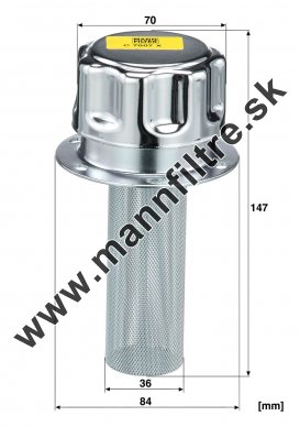 Filter hydrauliky MANN FILTER C 7007 x