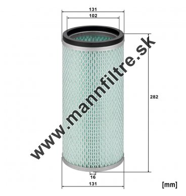 Poistná vložka MANN FILTER CF 14 008