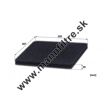 Kabínový filter MANN FILTER CS 31 001