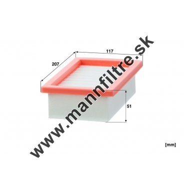Kabínový filter MANN FILTER CU 22 025