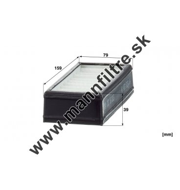 Kabínový filter MANN FILTER CUD 16 013