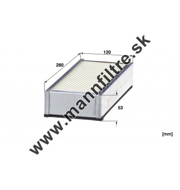 Kabínový filter MANN FILTER CUD 28 047