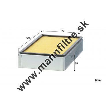 Kabínový filter MANN FILTER CUD 30 017