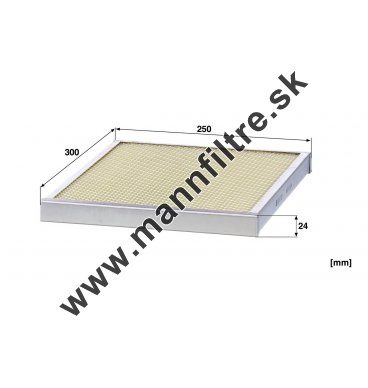 Kabínový filter MANN FILTER CUD 30 018