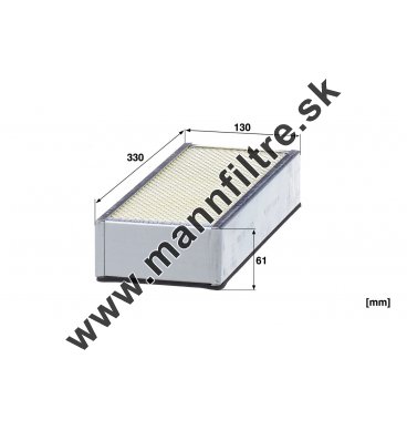 Kabínový filter MANN FILTER CUD 33 009