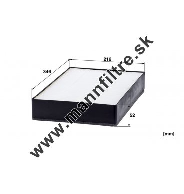 Kabínový filter MANN FILTER CUD 35 002