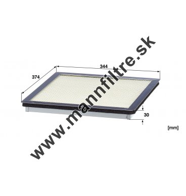 Kabínový filter MANN FILTER CUD 38 012