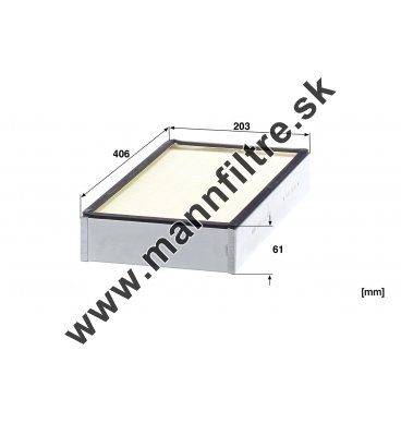 Kabínový filter MANN FILTER CUD 41 006