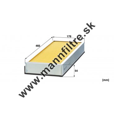 Kabínový filter MANN FILTER CUD 47 002