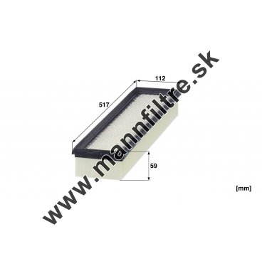 Kabínový filter MANN FILTER CUD 53 006