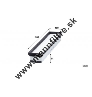 Kabínový filter MANN FILTER CUD 55 007
