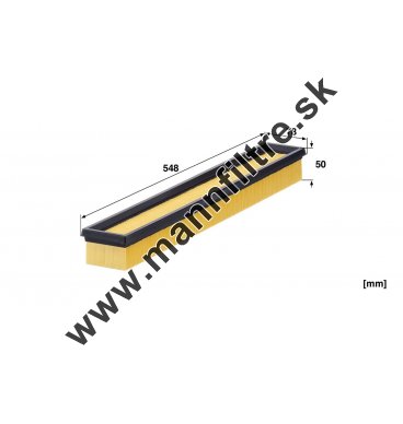 Kabínový filter MANN FILTER CUD 55 008