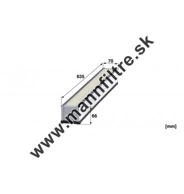 Kabínový filter MANN FILTER CUD 64 007