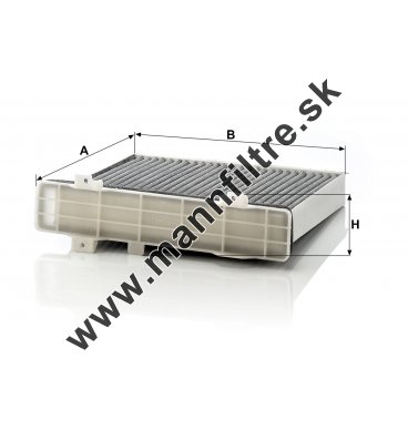 Kabínový filter MANN FILTER CUK 2230/1