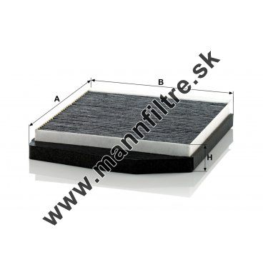 Kabínový filter MANN FILTER CUK 2855/1