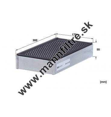 Kabínový filter MANN FILTER CUK 30 015