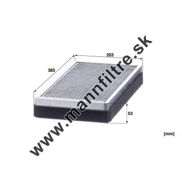 Kabínový filter MANN FILTER CUK 39 008