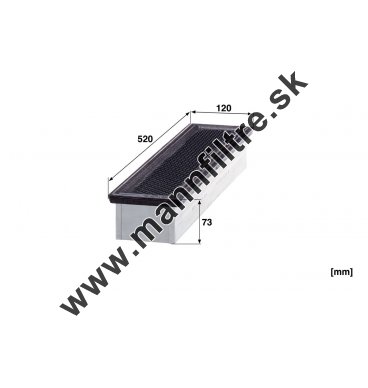 Kabínový filter MANN FILTER CUK 52 014