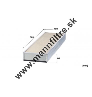Kabínový filter MANN FILTER CUK 59 004