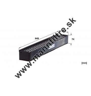 Kabínový filter MANN FILTER CUK 65 003