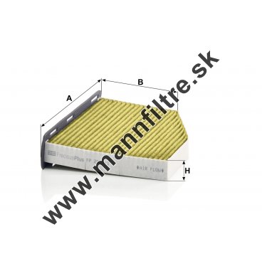 Kabínový filter MANN FILTER FP 2939/1