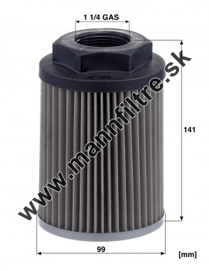 Filter hydrauliky MANN FILTER HD 10 004
