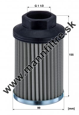 Filter hydrauliky MANN FILTER HD 10 006