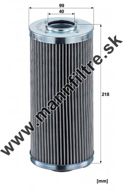 Filter hydrauliky MANN FILTER HD 10 007