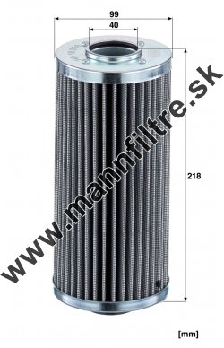 Filter hydrauliky MANN FILTER HD 10 008