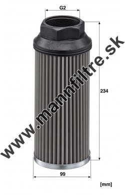 Filter hydrauliky MANN FILTER HD 10 015