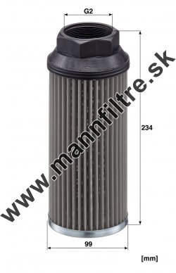 Filter hydrauliky MANN FILTER HD 10 016