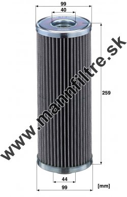 Filter hydrauliky MANN FILTER HD 10 020 x