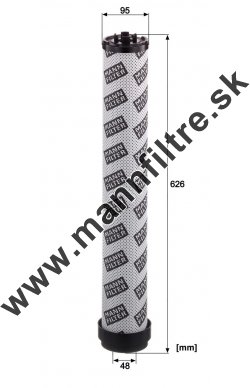 Filter hydrauliky MANN FILTER HD 11 008 x
