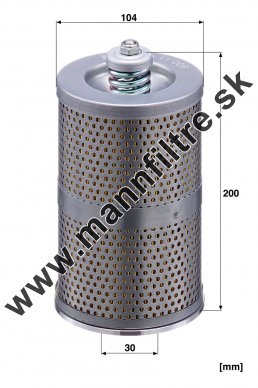 Filter hydrauliky MANN FILTER HD 11 009