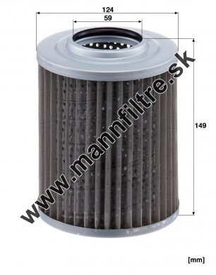 Filter hydrauliky MANN FILTER HD 12 001