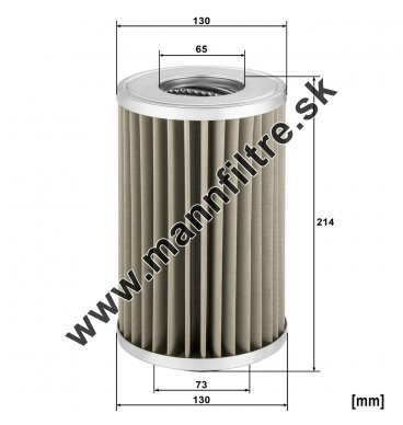 Filter hydrauliky MANN FILTER HD 13 017 x