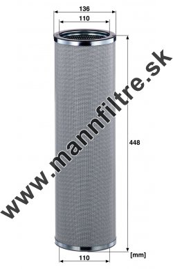 Filter hydrauliky MANN FILTER HD 1398