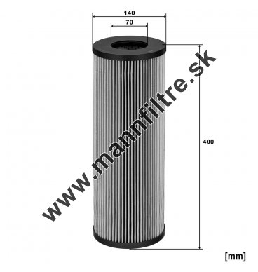Filter hydrauliky MANN FILTER HD 14 004