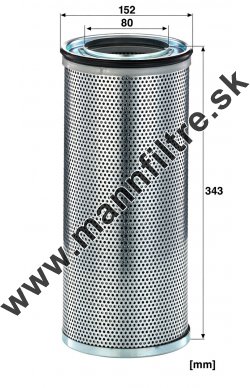 Olejový filter MANN FILTER HD 160