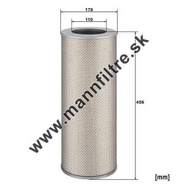 Filter hydrauliky MANN FILTER HD 18 354 x