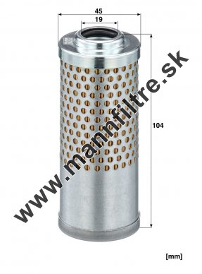 Filter hydrauliky MANN FILTER HD 4006