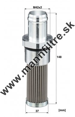 Filter hydrauliky MANN FILTER HD 4011